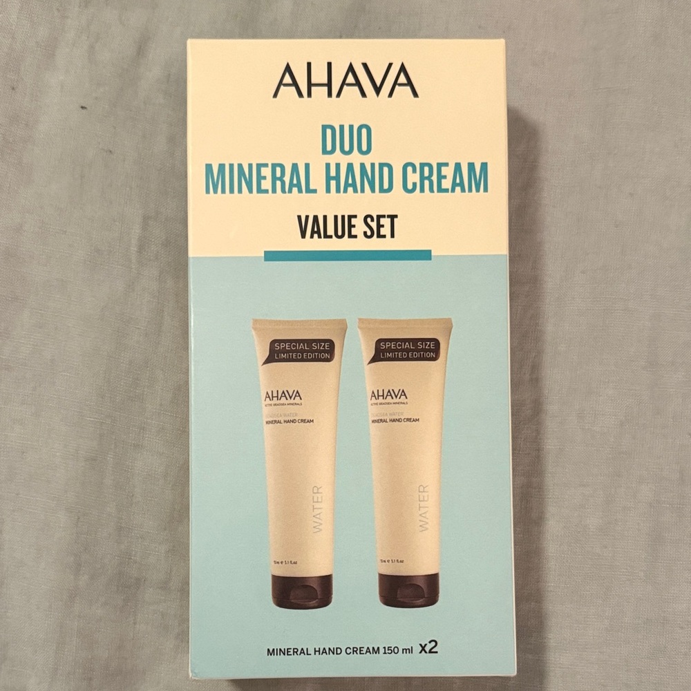 AHAVA Mineral Hand Cream - Cream Box